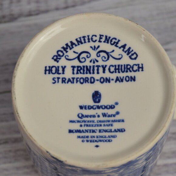 Wedgwood Romantic England Holy Trinity Church Stratford-on-Avon Mug Set READ - Picture 13 of 16